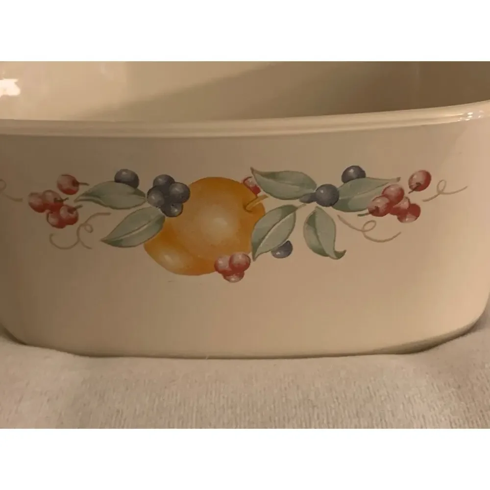 Vintage Corning Ware Abundance A-1 1/2-B 1.5 Liter Dish 4 Pyrex Amber A/C Lid